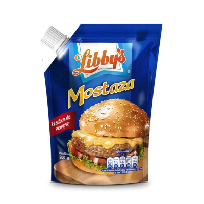 libbys mostaza X 200 GR1