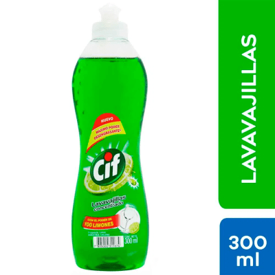 Cif lavavajilla liquido FRASCO 300 ml1