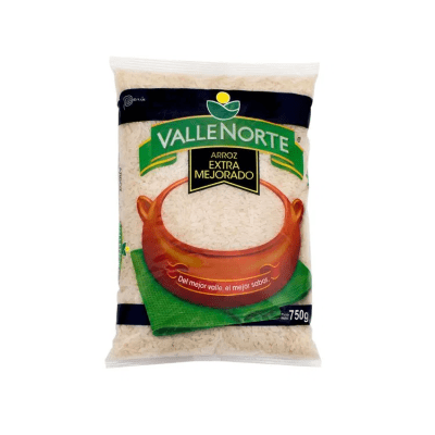 Valle norte arroz extra mejorado 750 GR