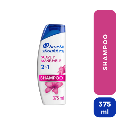 Head & shoulders suave y manejable 375 ml1