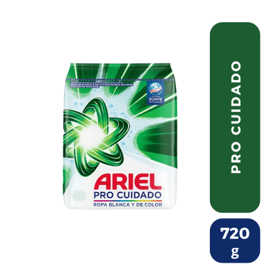 Ariel detergente pro cuidado 720 gr.