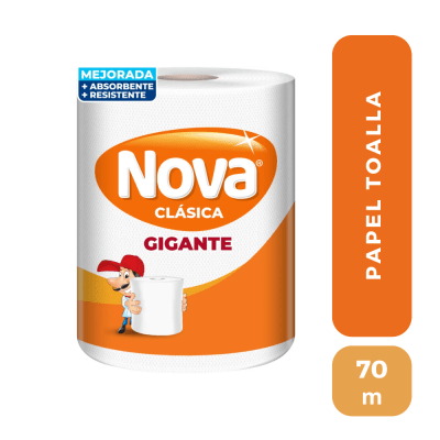 Nova gigante papel toalla 70M