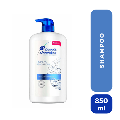 Head & shoulders limpieza renovadora 850 ml