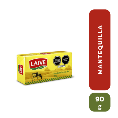 Laive mantequilla c/ sal barra 90 gr.