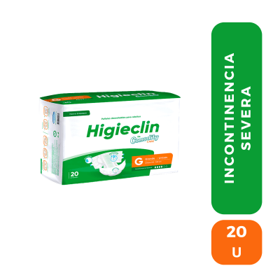 Higieclin pañal de adulto talla G x 20 unidades