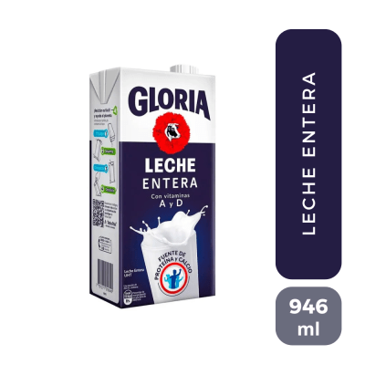 Gloria azul entera UHT 946ml
