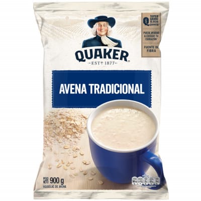 Quaker avena tradcional 900 gr.