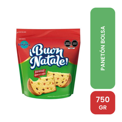 Buon natale paneton en bolsa 750 gr