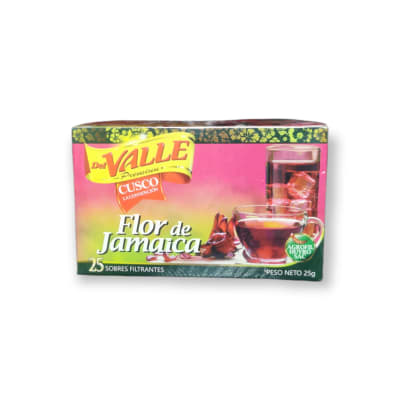 Del Valle flor de Jamaica X 25 sobres1