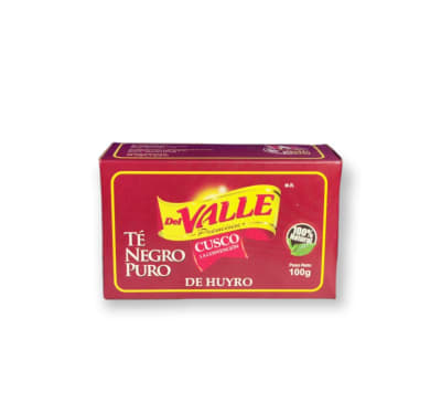 Del valle te negro puro 100 gr.1