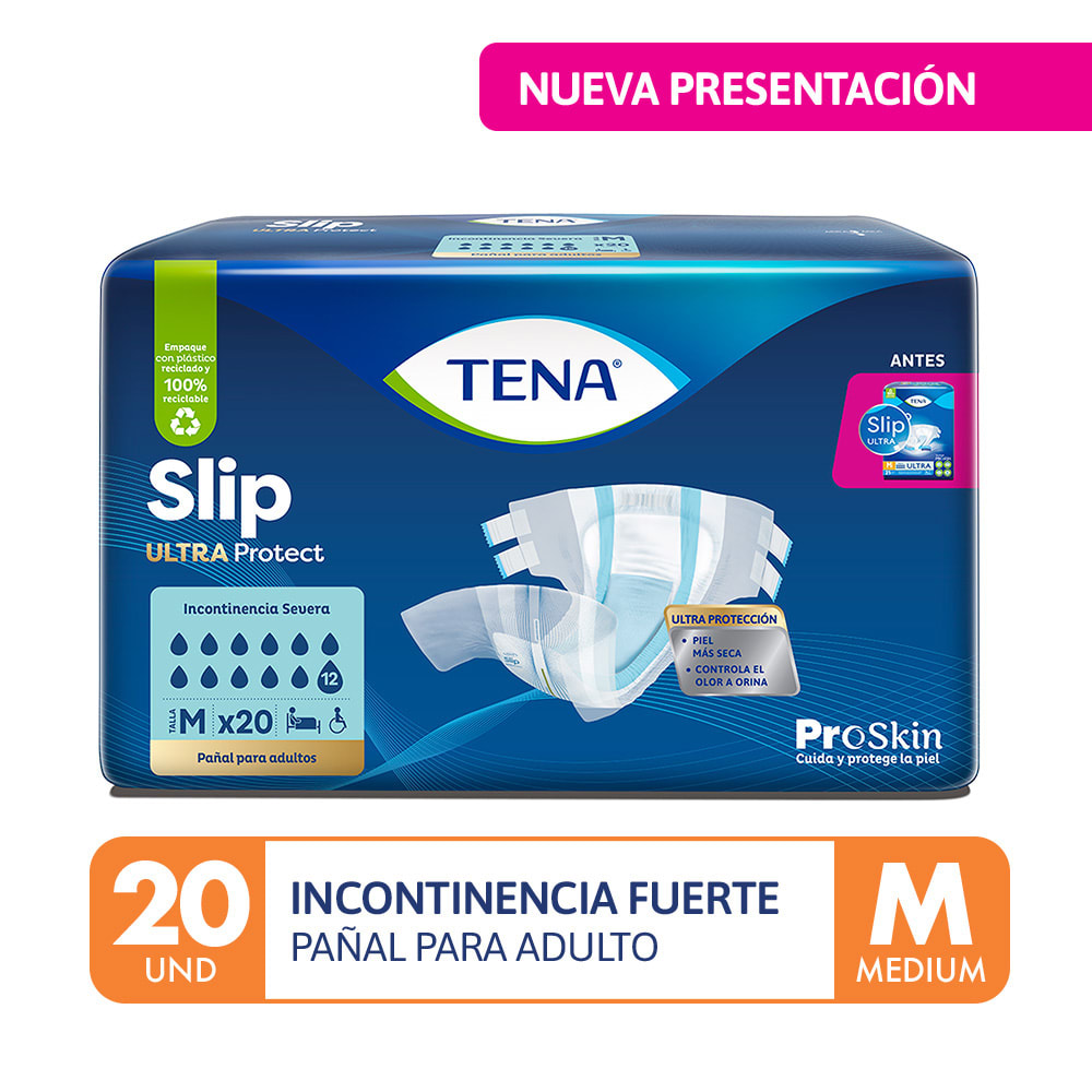 Tena slip M x 20 pañales