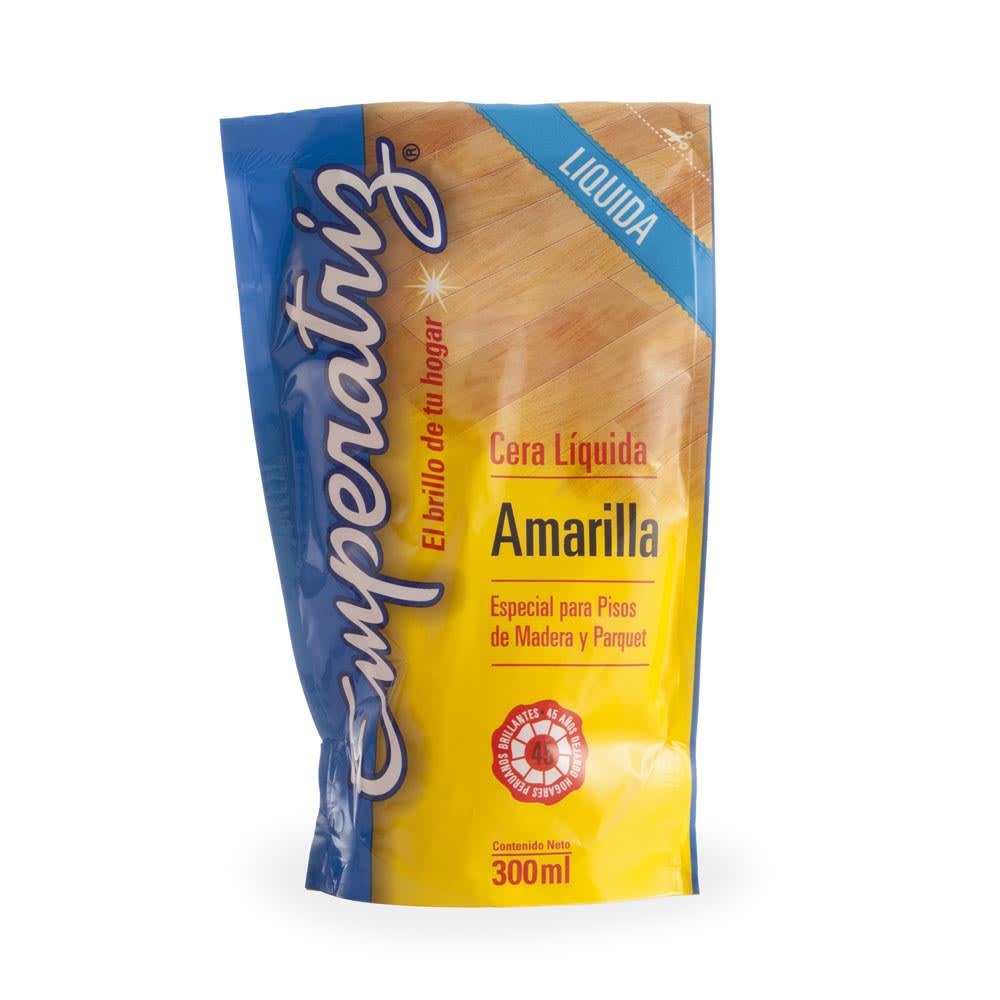 Emperatriz cera liquida amarilla 300 ml 