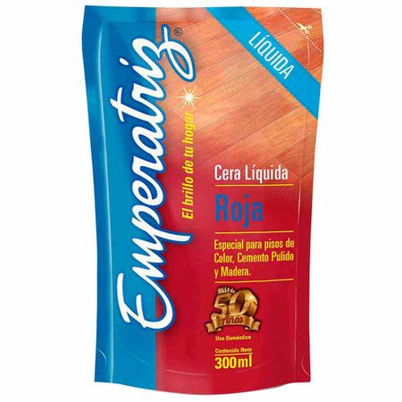 Emperatriz cera liquida roja 300 ml