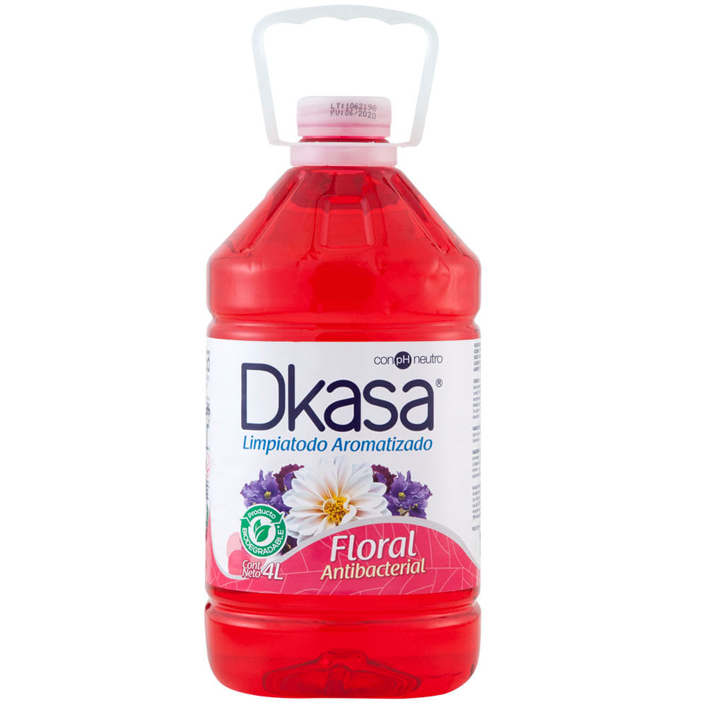 Dkasa limpiatodo floral antibacterial 4 LT