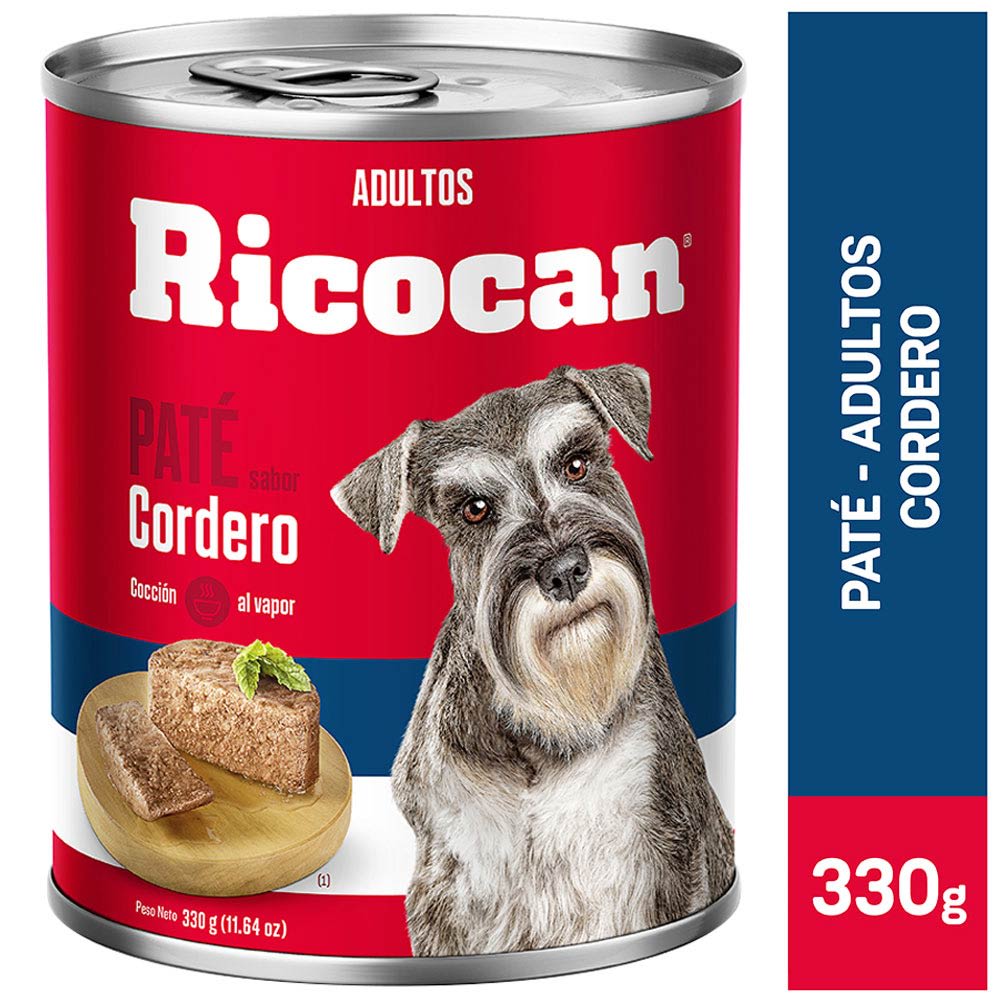 Ricocan LATA adulto cordero 330 GR
