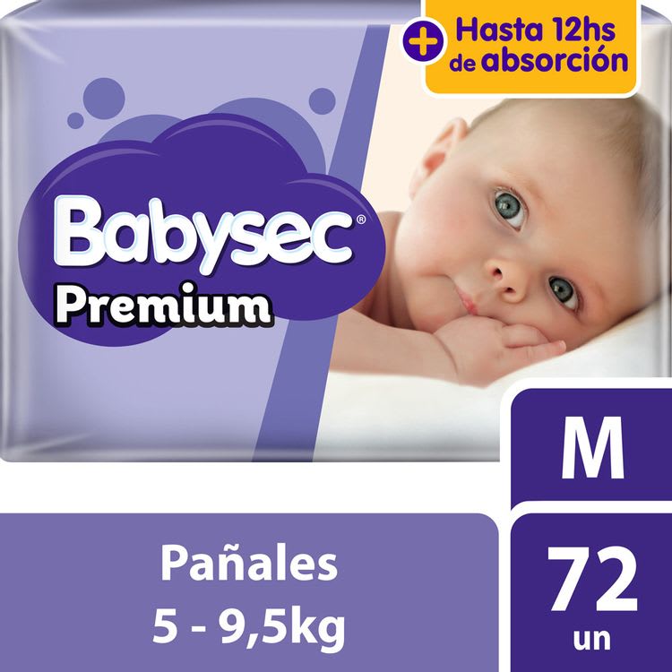 Babysec Premium M 72 Unid | Rol Market
