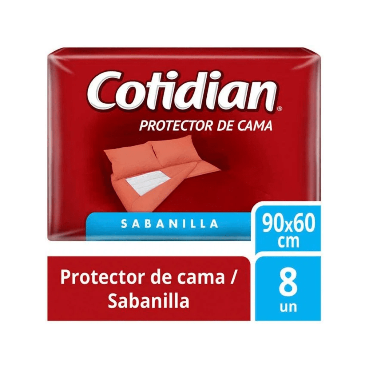 Cotidian protector de cama X 8 UNI