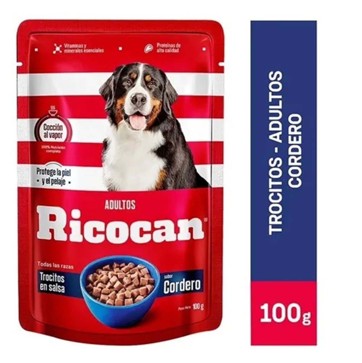 Ricocan sachet adulto trocitos en salsa 100 G