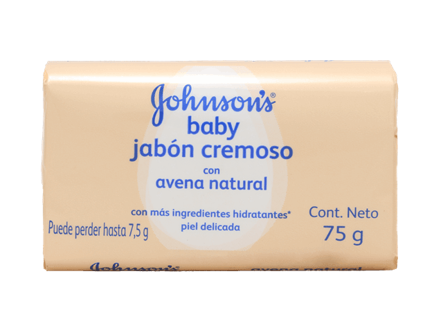 Johnsons baby jabon avena natural 75 gr 