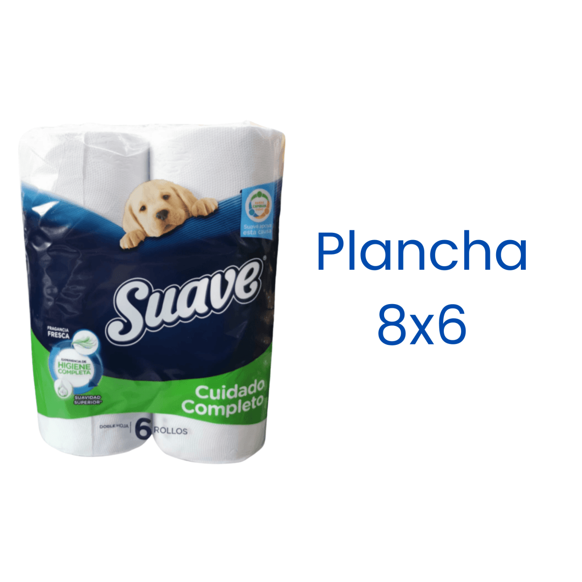 Plancha Suave Verde 8*6 (48 rollos)