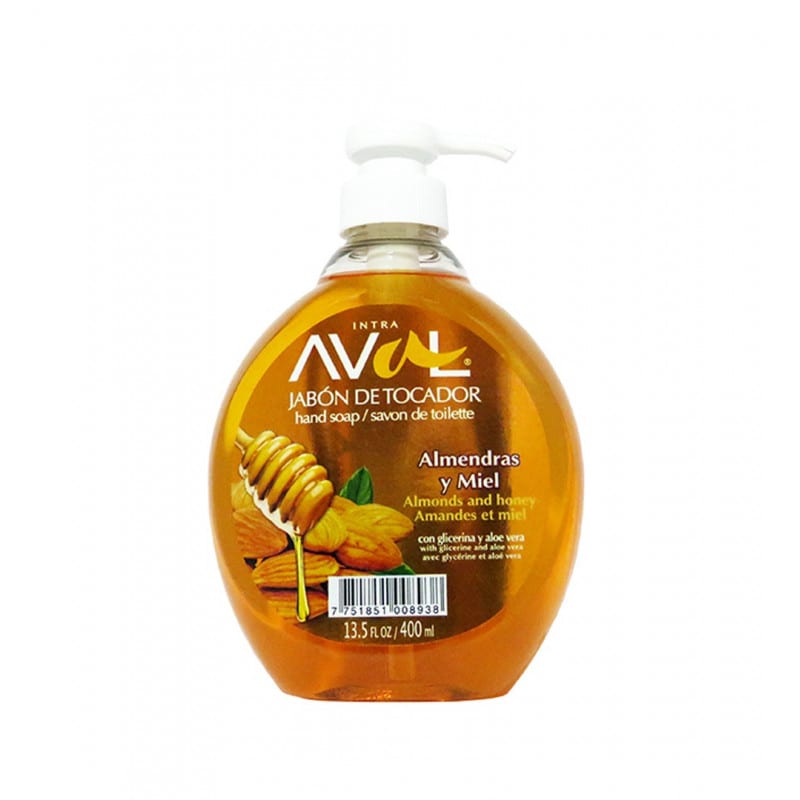 Aval jabón liquido almendra 400 ML