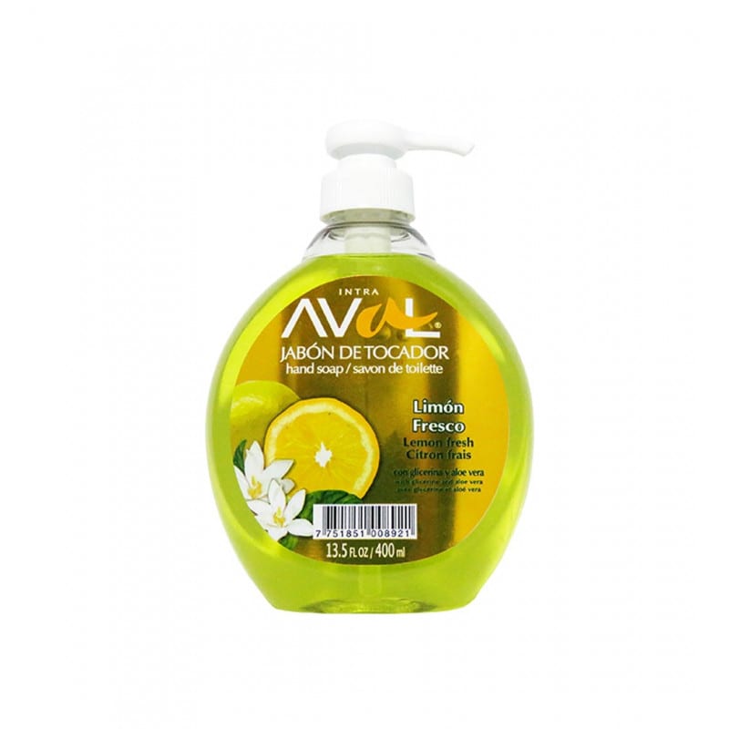 Aval jabon liquido limon 400 ML