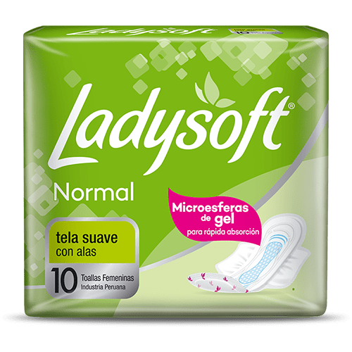 Ladysoft normal x 10 toallas