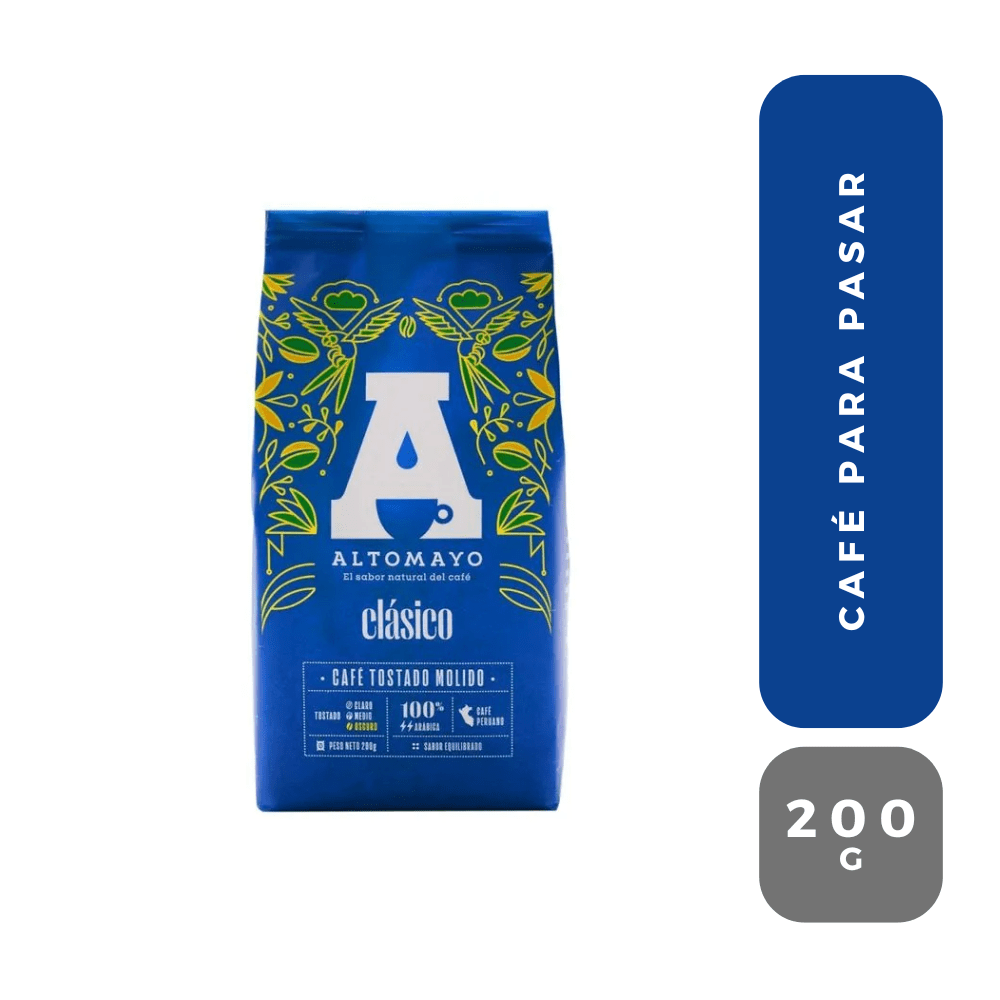 Altomayo café clásico para pasar 200 Gr