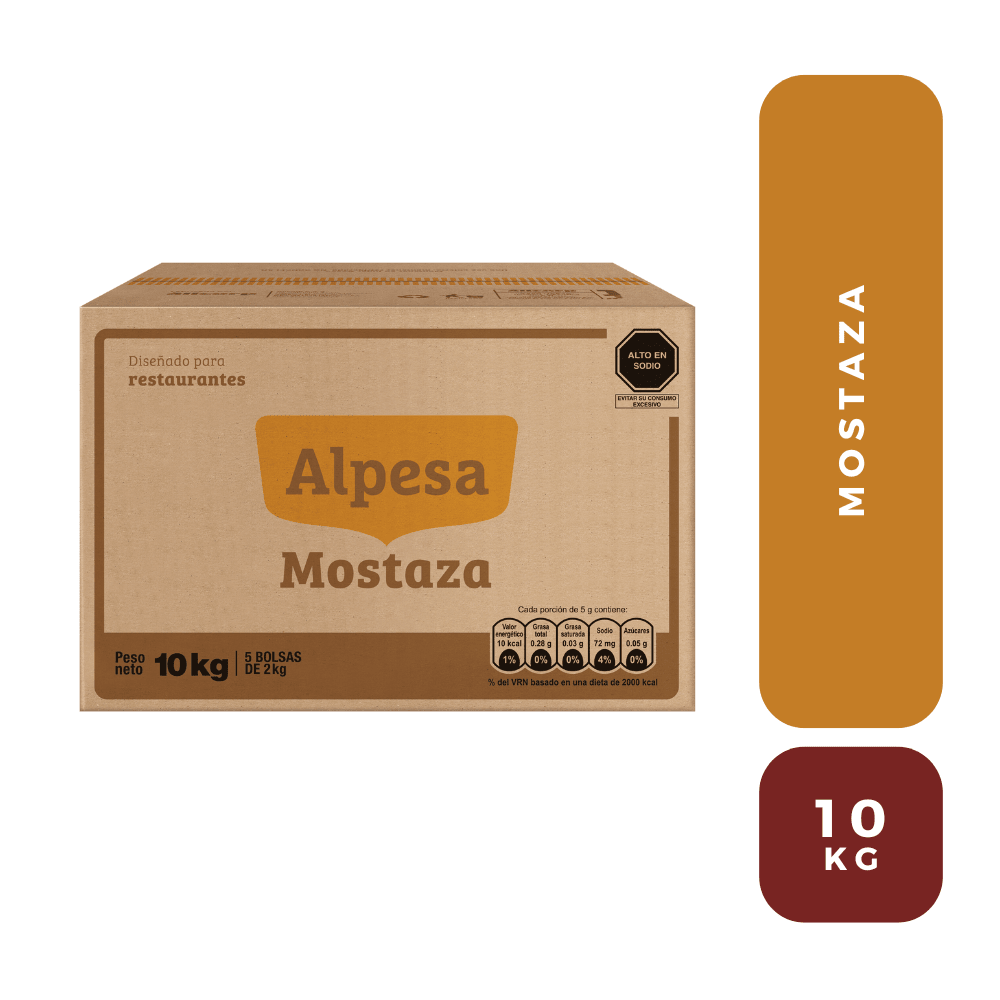 Cj alpesa mostaza 10 kg