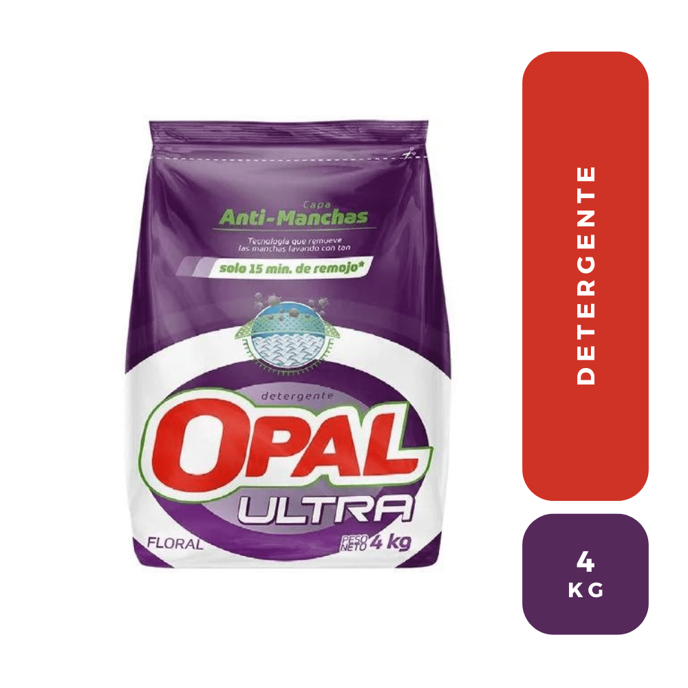 Opal detergente ultra 4 kg.
