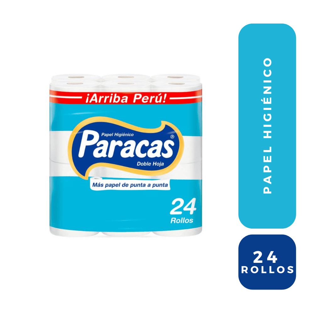Paracas celeste X 24 rollos