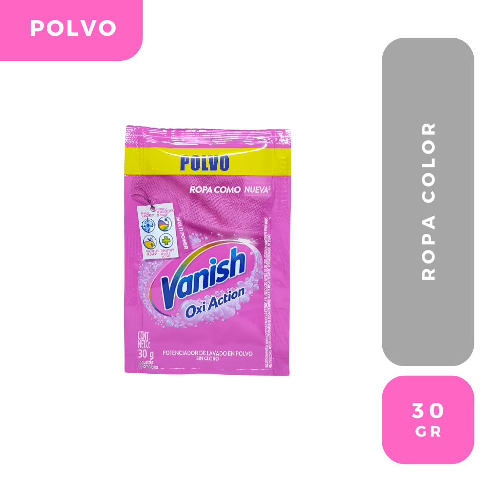 Vanish polvo rosa SACHET 30 G