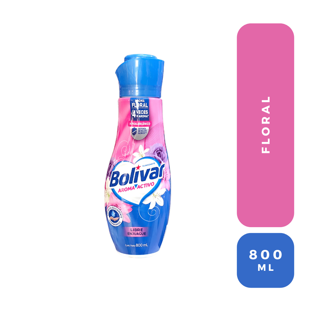 Bolivar suavizante floral 800 ml