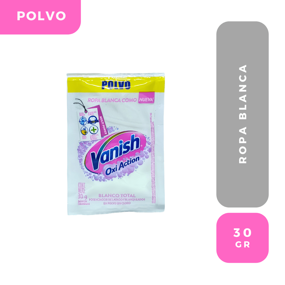 Vanish polvo blanco SACHET 30 G