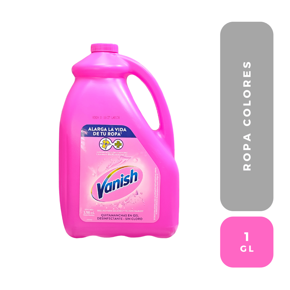 Vanish rosa galón 3.7 litros