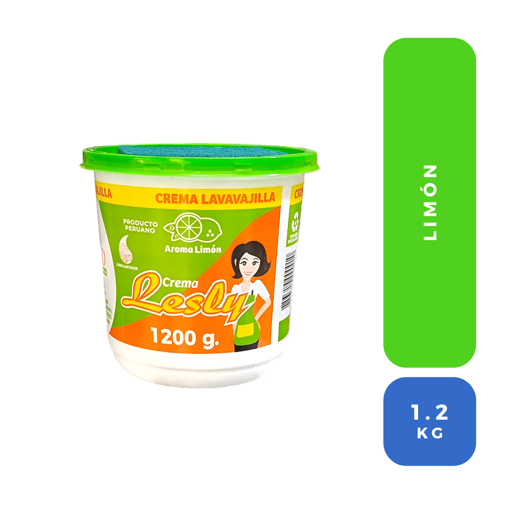 Lesly crema pote blando limon x 1200 g