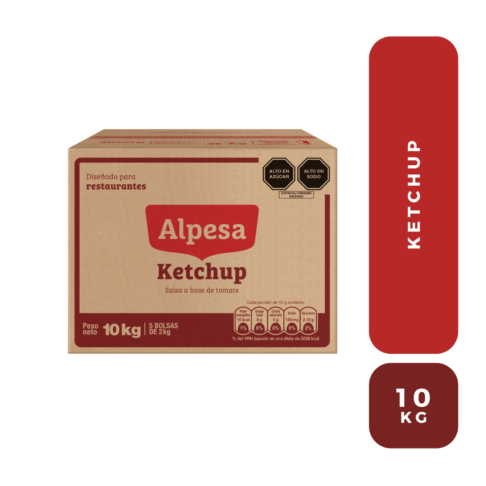 Cj alpesa ketchup 10 kg