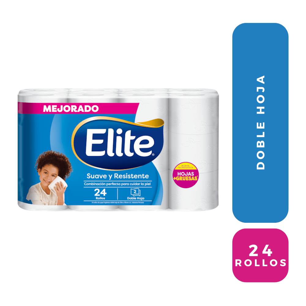Elite doble hoja x 24 rollos