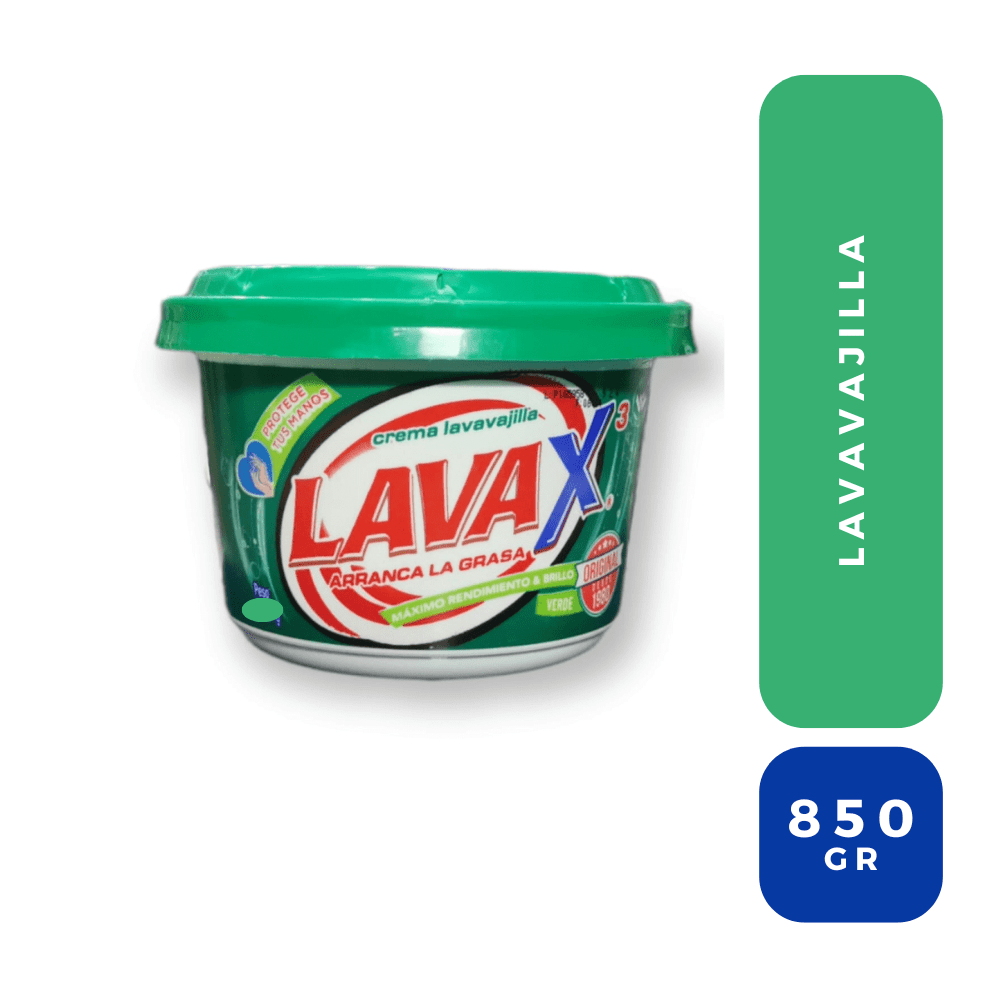 Lava pasta verde 850 GR