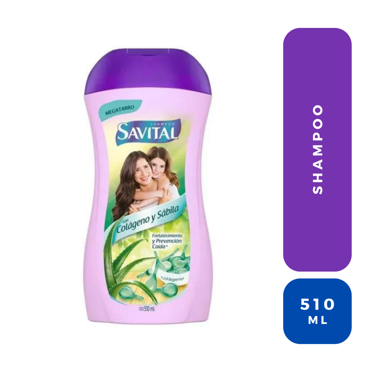 savital shampoo colágeno sábila 510 ml
