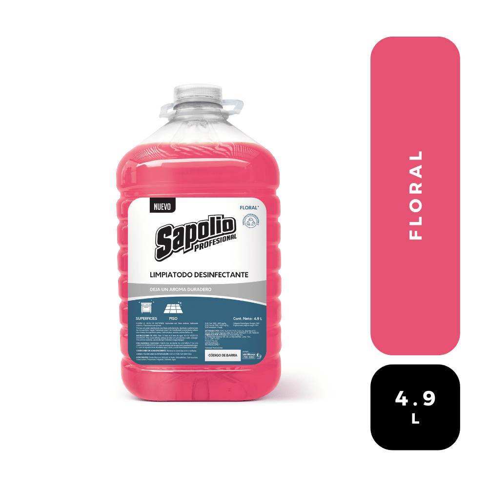 Sapolio limpiatodo floral 4.9 LT