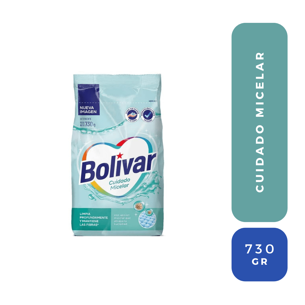Bolivar detergente cuidado micelar 730 gr