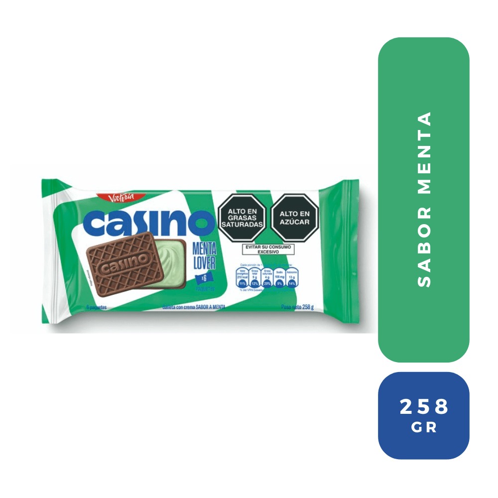 Casino menta pack x 6