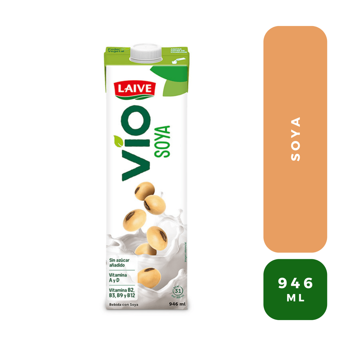 Laive soya UHT caja 946 ML
