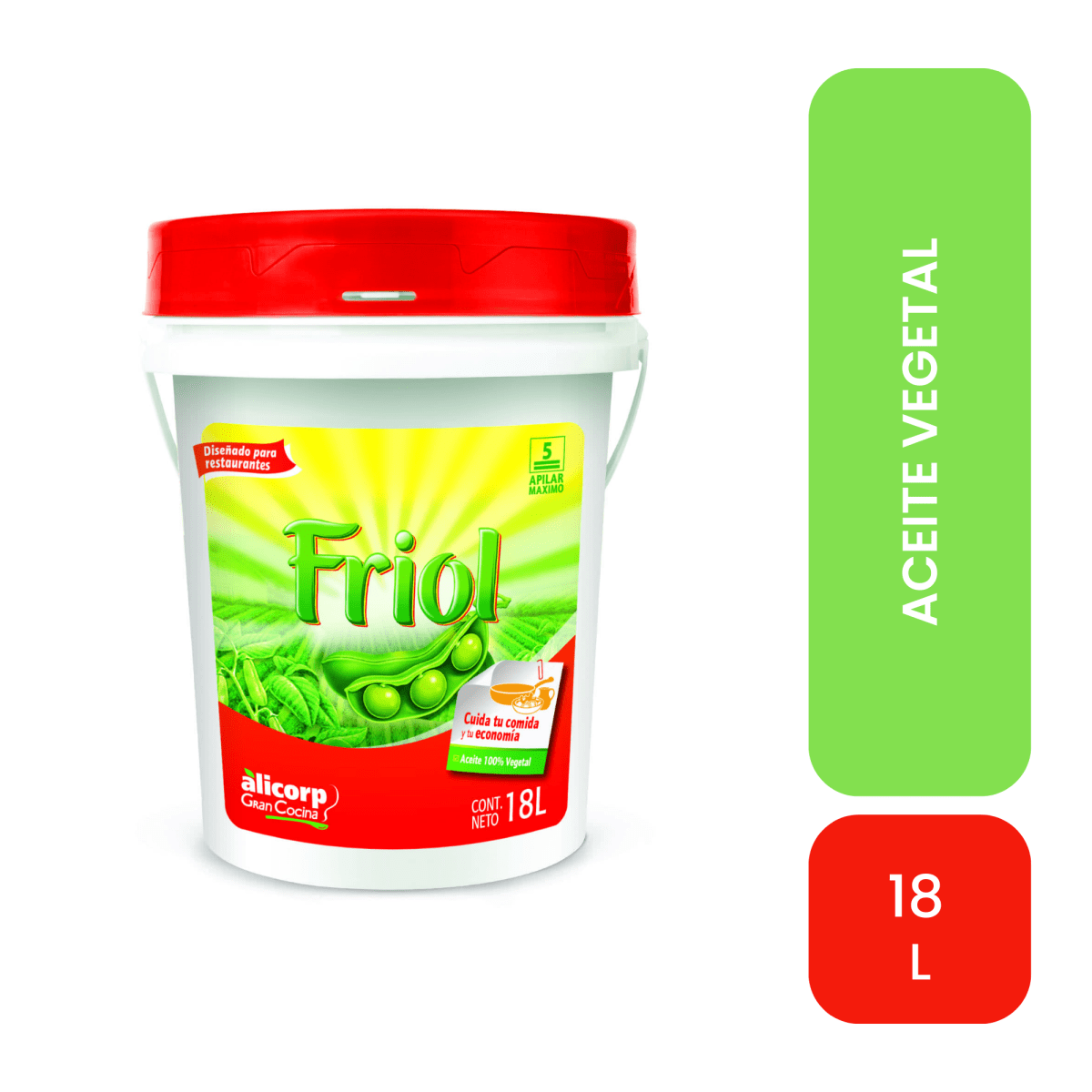 Aceite friol balde 18 L
