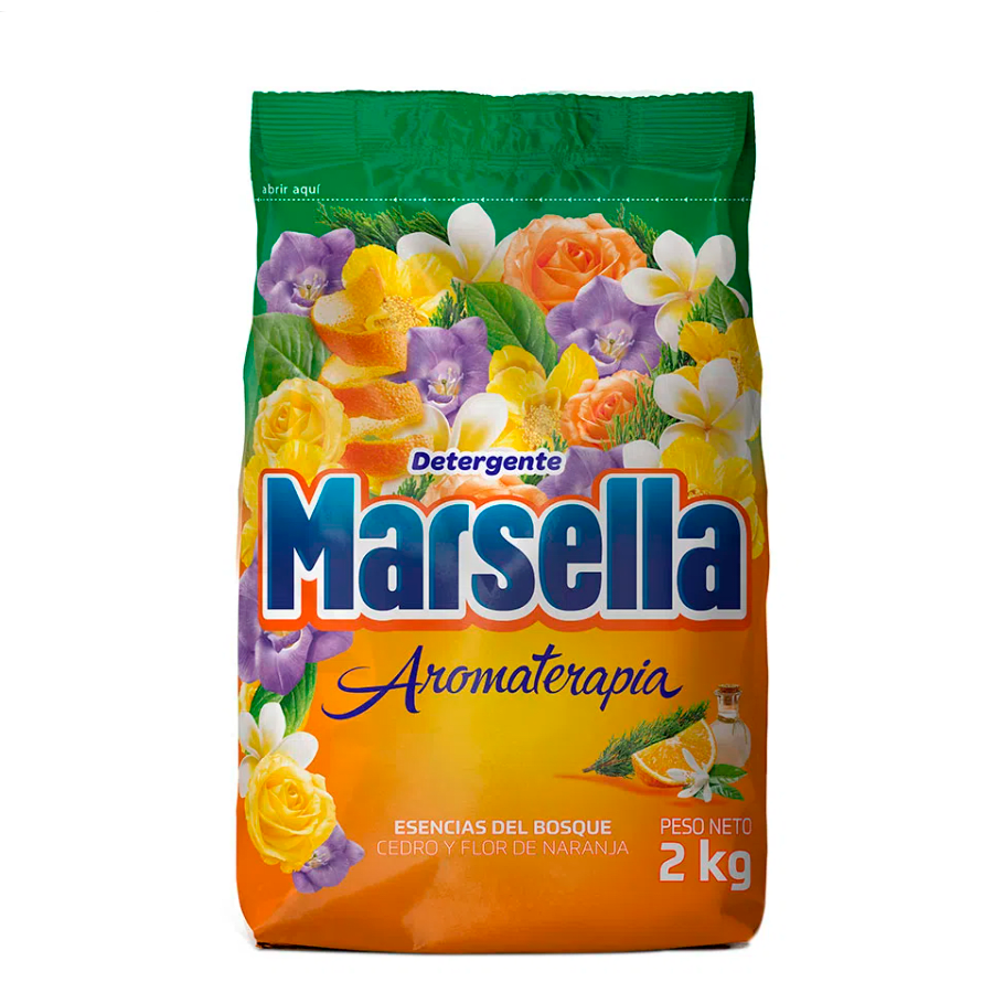 Marsella detergente esencias del bosque 2 kg