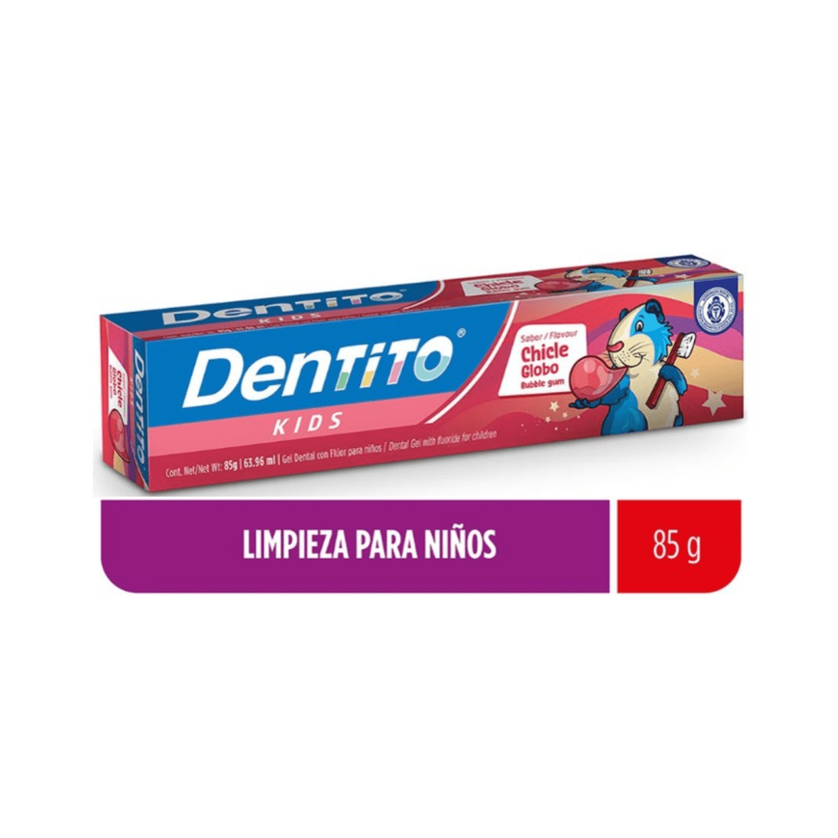 Dentito chicle globo  85g