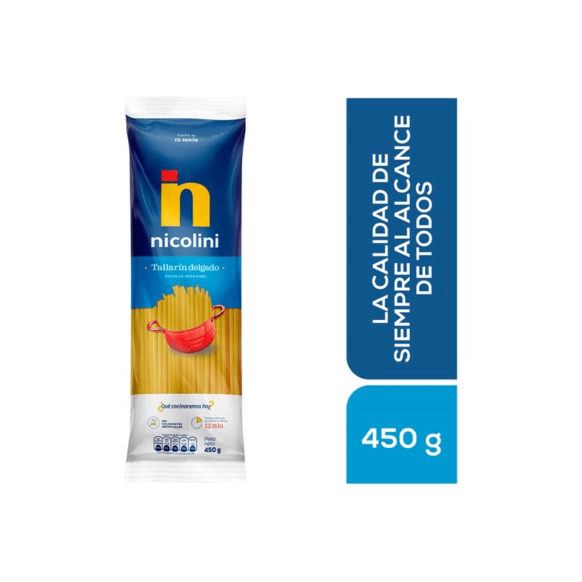 Nicolini tallarin delgado 450 GR