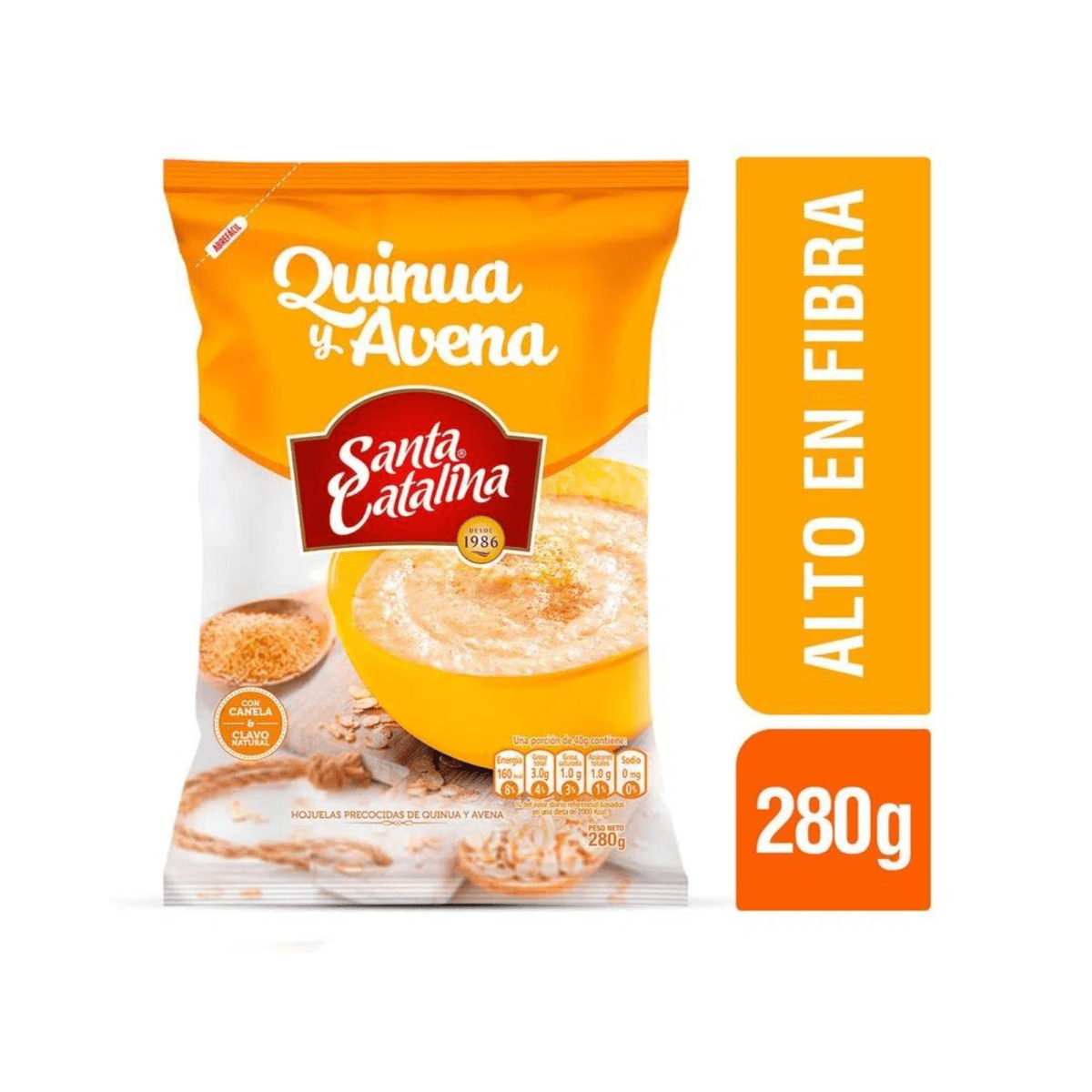 Santa catalina quinua avena X 280 gr