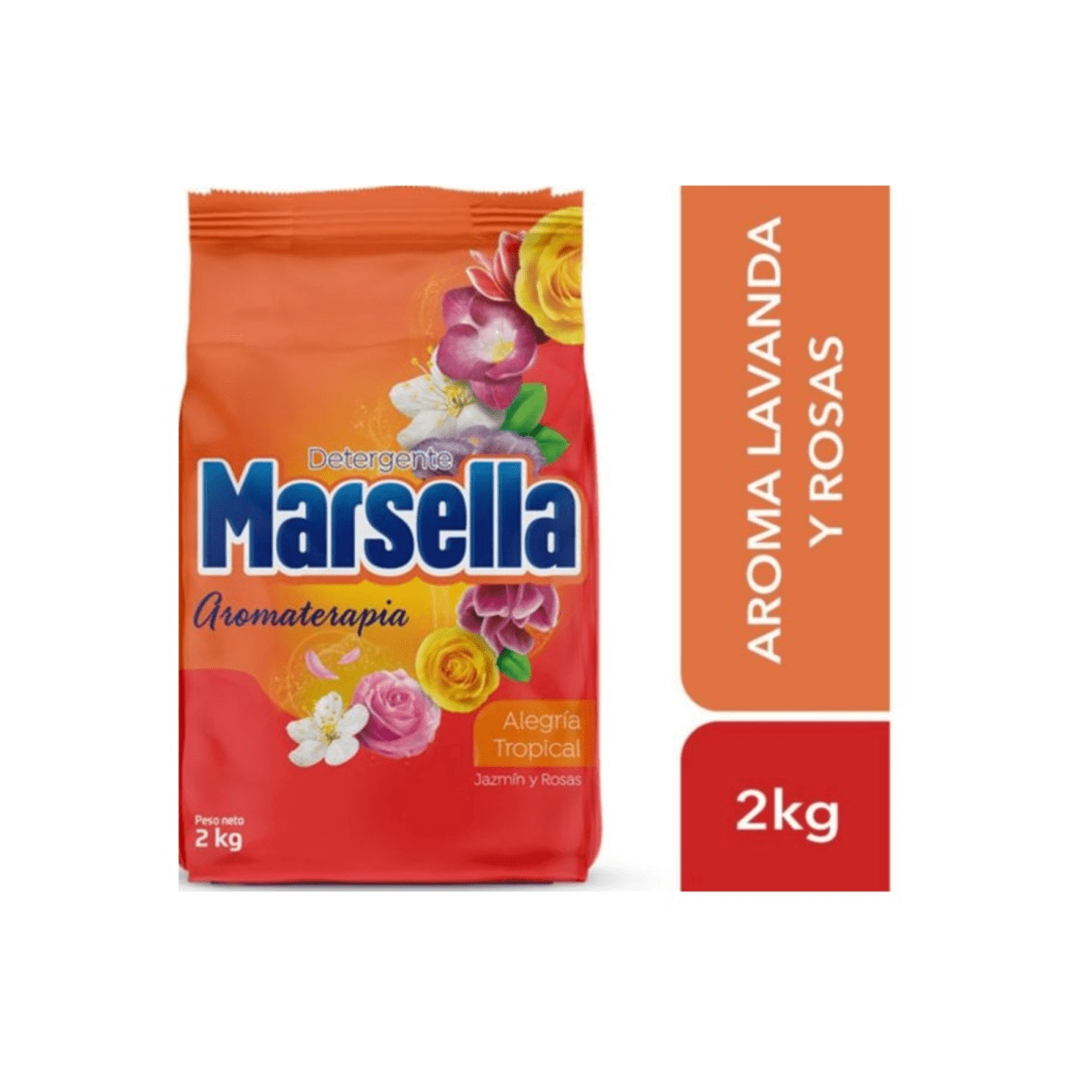 Marsella detergente Alegría Tropical 2 kg.